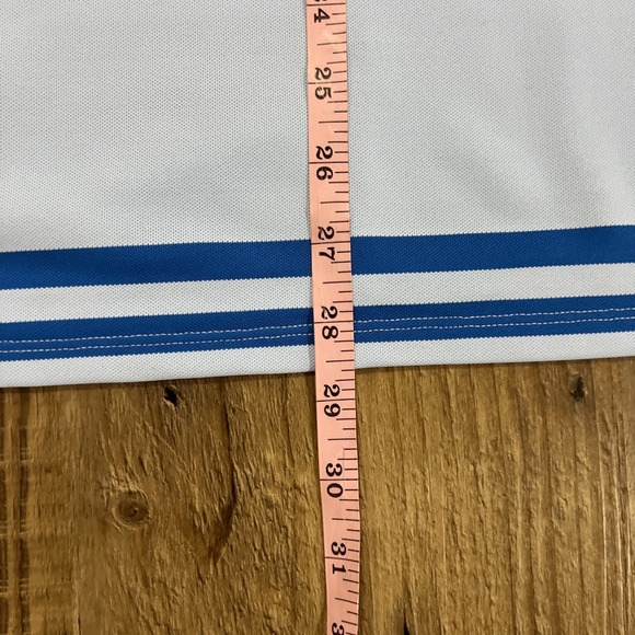 G/FORE Mens Golf Offset Multi Stripe Polo S/S Shirt Blue Size Small New With Tag - Picture 12 of 12